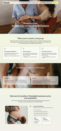 Website and Style Guide for Pomelo Care - thumbnail 8