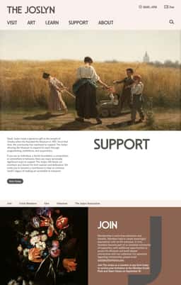 Website Design and Development for the Joslyn - thumbnail 5