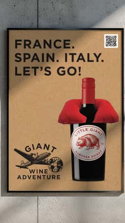 Packaging Design for Little Giant Barossa Shiraz - thumbnail 3