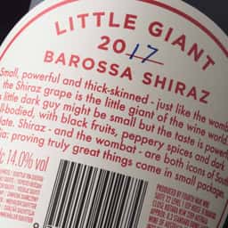 Packaging Design for Little Giant Barossa Shiraz - thumbnail 6