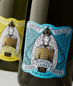 Brand Identity and Packaging for a Non-Alcoholic Wine - thumbnail 6