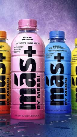Brand Identity for Más+ Hydration Drink - thumbnail 2