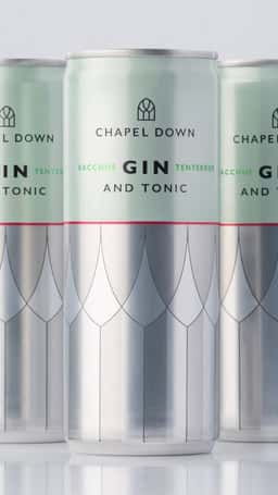 Packaging for Chapel Down Gin & Tonic RTD - thumbnail 2
