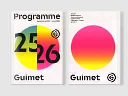 Editorial Design for Guimet Museum Programme - thumbnail 2