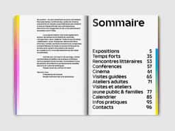 Editorial Design for Guimet Museum Programme - thumbnail 3