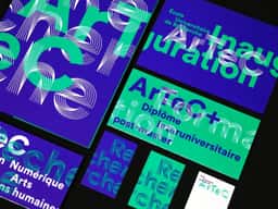 Visual Identity for ArTeC École Universitaire De Recherche - thumbnail 7