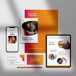 Brand Identity and Website for a Carer Support Charity - thumbnail 9