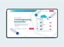 Website Redesign for an IT and Engineering Recruitment Agency - thumbnail 4