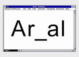 Typeface Design for Are.na - thumbnail 3