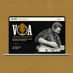 Brand Identity for Voices of America Country Music Festival - thumbnail 5