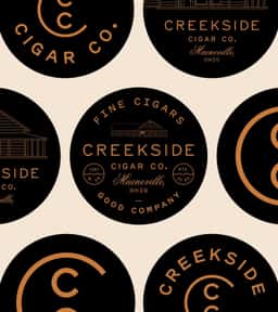 Brand Identity for Creekside Cigar Co. - thumbnail 9