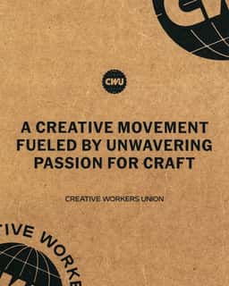 Brand Identity for Creative Workers Union - thumbnail 2