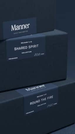 Brand Identity for Manner Men's Lifestyle Service - thumbnail 4