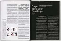 Editorial Design for the Bi-Scriptual Multiscript Typography Book - thumbnail 4