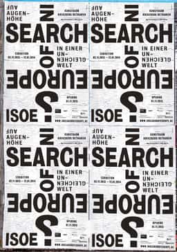 Exhibition Identity for in Search of Europe - thumbnail 5