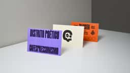 Brand Identity for Distrito Poético - thumbnail 3
