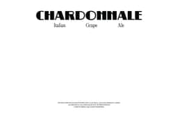 Brand Identity for Chardonnale Italian Grape Ale - thumbnail 5
