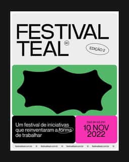 Brand Identity for Teal Brasil Festival - thumbnail 5