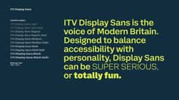 Custom Typeface Family for ITV - thumbnail 8