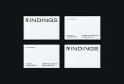 Naming and Brand Identity for Findings Online Gallery - thumbnail 6