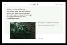 Visual Identity for Sustainable Lifestyle Brand Malakiet - thumbnail 6