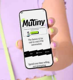 Website Design for Mutiny's AI GTM Platform - thumbnail 6
