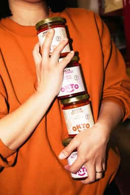 Brand Identity for OKTO Korean Kimchi - thumbnail 4