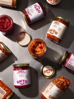 Brand Identity for OKTO Korean Kimchi - thumbnail 6