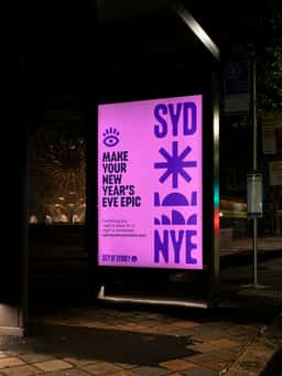 Brand Identity for Sydney New Year’s Eve 2025 - thumbnail 4