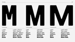 Typeface Design for GT Pressura - thumbnail 2