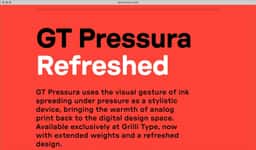 Typeface Design for GT Pressura - thumbnail 4