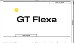 Typeface Design for GT Flexa - thumbnail 3