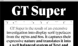 Typeface Design for Display Serif Typography - thumbnail 3