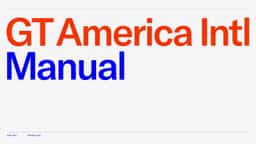 Typeface Design for GT America - thumbnail 2