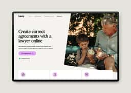 Visual Identity and Website Design for Lawly - thumbnail 7