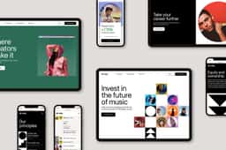 Brand Identity and Web Design for a Music Industry Pioneer - thumbnail 3