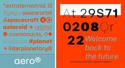 Digital Type Specimen for at Aero - thumbnail 8