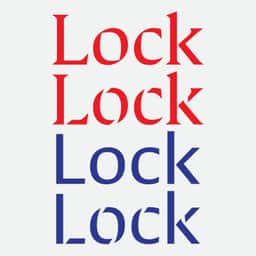 Editorial Design for Lock Typeface Specimen Book - thumbnail 3