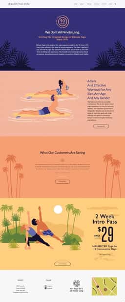 Rebrand for Bikram Yoga Irvine - thumbnail 6