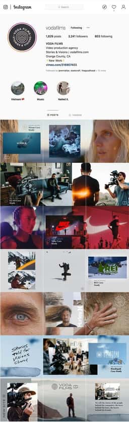Rebrand for Voda Films - thumbnail 7