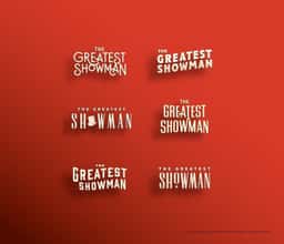 Movie Logo Concepts for the Greatest Showman - thumbnail 3