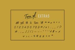 Retro Script Font Design for Retro Supply Co. - thumbnail 4