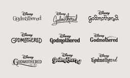 Title Treatment Explorations for Disney Godmothered - thumbnail 4