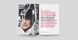 Editorial Design for Red Bull Zine Celebrating Lindsey Vonn - thumbnail 8