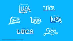 Title Treatment Concepts for Disney and Pixar's Luca - thumbnail 5