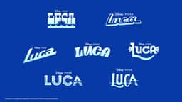 Title Treatment Concepts for Disney and Pixar's Luca - thumbnail 7