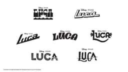 Title Treatment Concepts for Disney and Pixar's Luca - thumbnail 8