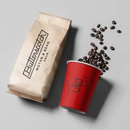 Logo Design for Butterscotch Motor and Coffee - thumbnail 3