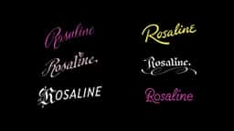 Title Treatment for 20th Century’s Rosaline - thumbnail 4