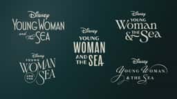 Title Treatment Concepts for Disney's Young Woman and the Sea - thumbnail 3